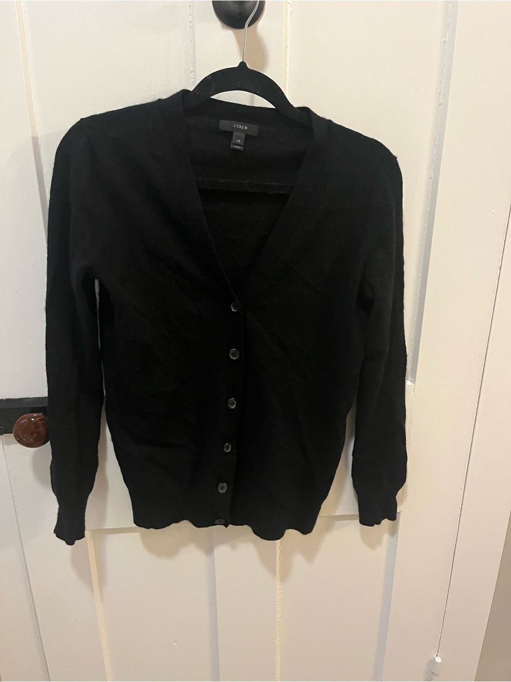 J. Crew Wool And Cashmere Wool Blend V-neck Sweater XS